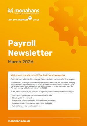 Payroll Newsletter March 2026